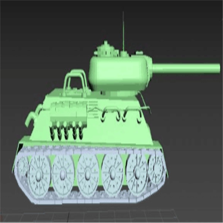 城关充气军用坦克模型